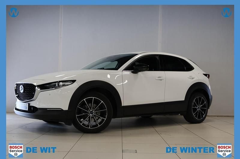 Wit Gebruikt 2024 Mazda CX-30 Exclusive-Line SUV | € 33.449 (Eerlijke prijs) - Afbeelding 1/4