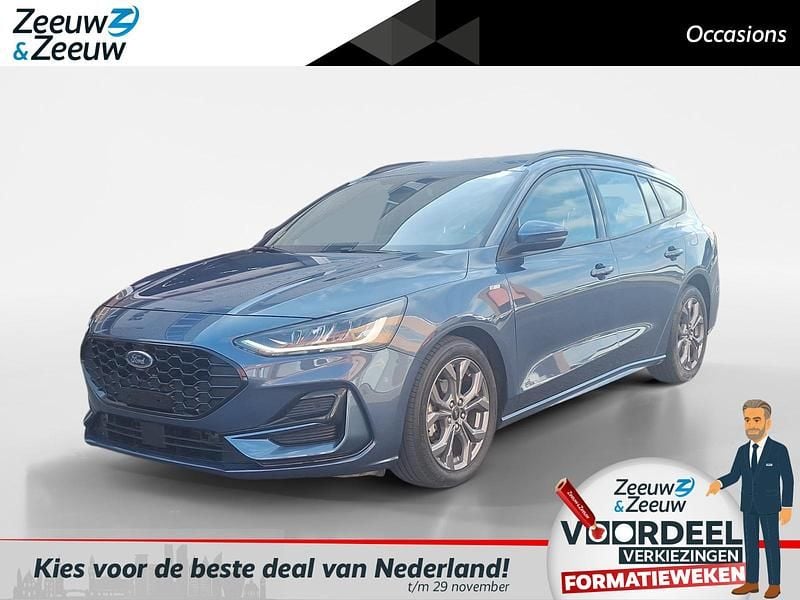 Blauw Gebruikt 2023 Ford Focus ST-Line Stationwagen | € 22.995 (Goede deal) - Afbeelding 1/4