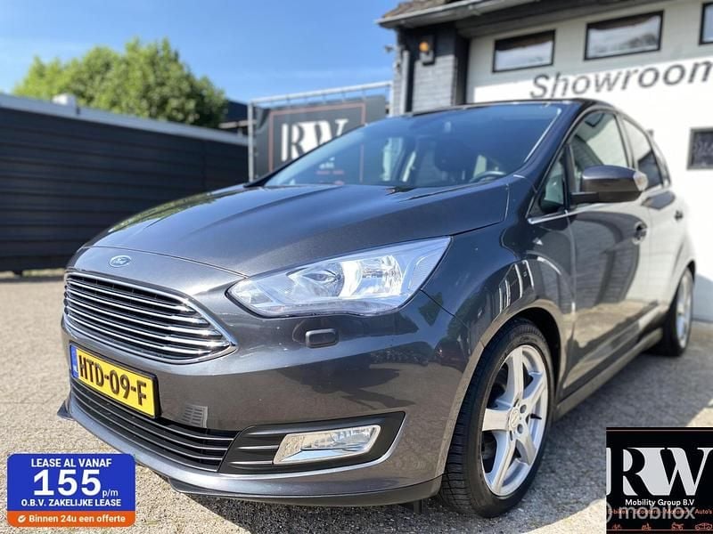 Grijs Gebruikt 2016 Ford C-MAX Titanium MPV | € 9.395 (Goede deal) - Afbeelding 1/4