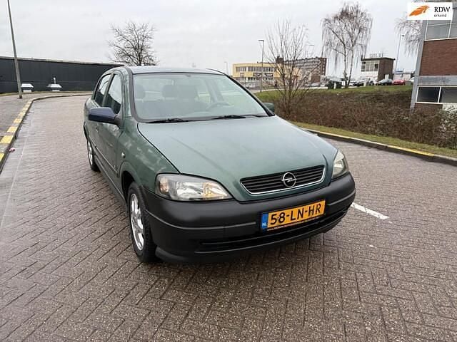 Occasion Opel Astra Njoy 84 PK (61 kW) 2003 Groen Hatchback