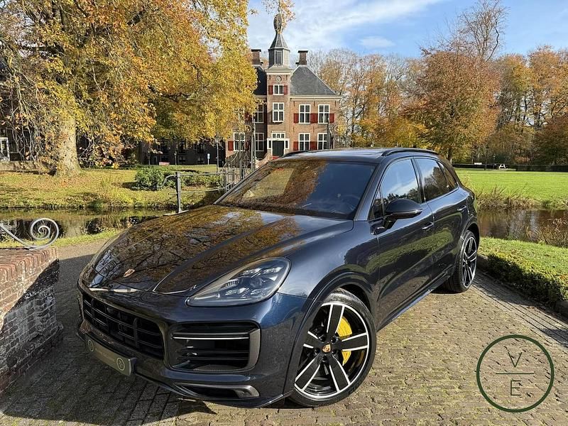 Blauw Gebruikt 2019 Porsche Cayenne Turbo S Sport SUV | € 78.444 (Duur) - Afbeelding 1/4
