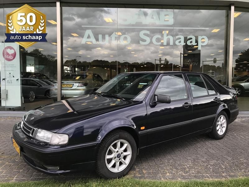 Blauw Gebruikt 1997 Saab 9000 Anniversary Sedan | € 6.450 - Afbeelding 1/4