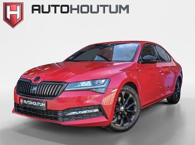 Occasion Skoda Superb SportLine 150 PK (110 kW) 2020 Rood (metallic) Hatchback