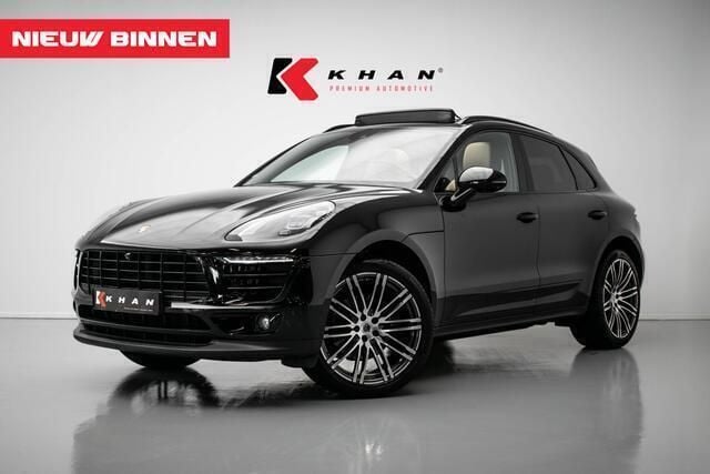 Zwart, metallic lak Gebruikt 2017 Porsche Macan SUV | € 42.950 (Duur) - Afbeelding 1/4