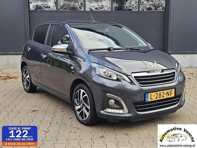 Grijs Gebruikt 2021 Peugeot 108 Allure Hatchback | € 8.295 (Eerlijke prijs) - Afbeelding 1/4