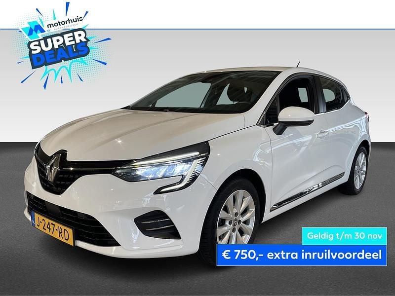 Wit Gebruikt 2020 Renault Clio V Intens Hatchback | € 14.490 (Eerlijke prijs) - Afbeelding 1/4