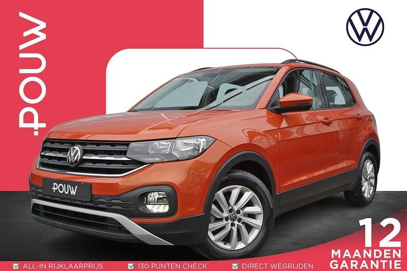 Oranje Gebruikt 2021 VW T-Cross Life SUV | € 16.950 (Goede deal) - Afbeelding 1/4