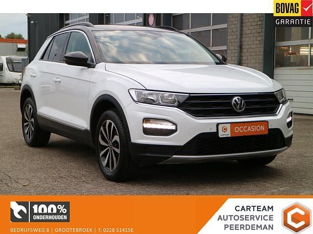 Wit Gebruikt 2018 VW T-Roc Style SUV | € 17.950 (Eerlijke prijs) - Afbeelding 1/4