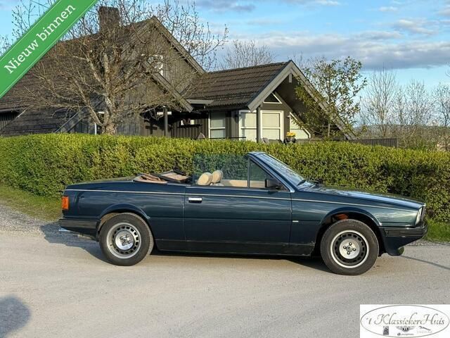 Blauw Gebruikt 1987 Maserati Biturbo Cabriolet | € 15.000 - Afbeelding 1/4