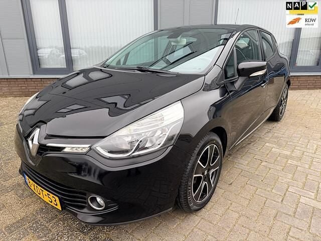 Zwart (metallic) Occasion 2014 Renault Clio IV Dynamique Hatchback | € 7.495 (Eerlijke prijs) - Afbeelding 1/4