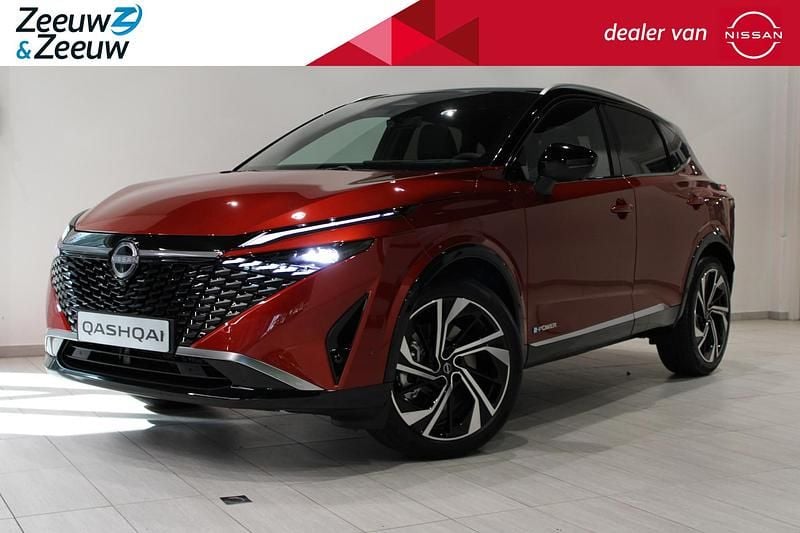 Rood Nieuw 2025 Nissan Qashqai Tekna+ SUV | € 42.750 (Goede deal) - Afbeelding 1/4