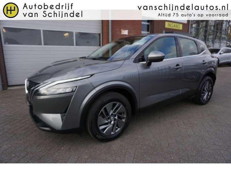 Grijs, metallic lak Gebruikt 2021 Nissan Qashqai Acenta SUV | € 20.745 (Eerlijke prijs) - Afbeelding 1/4