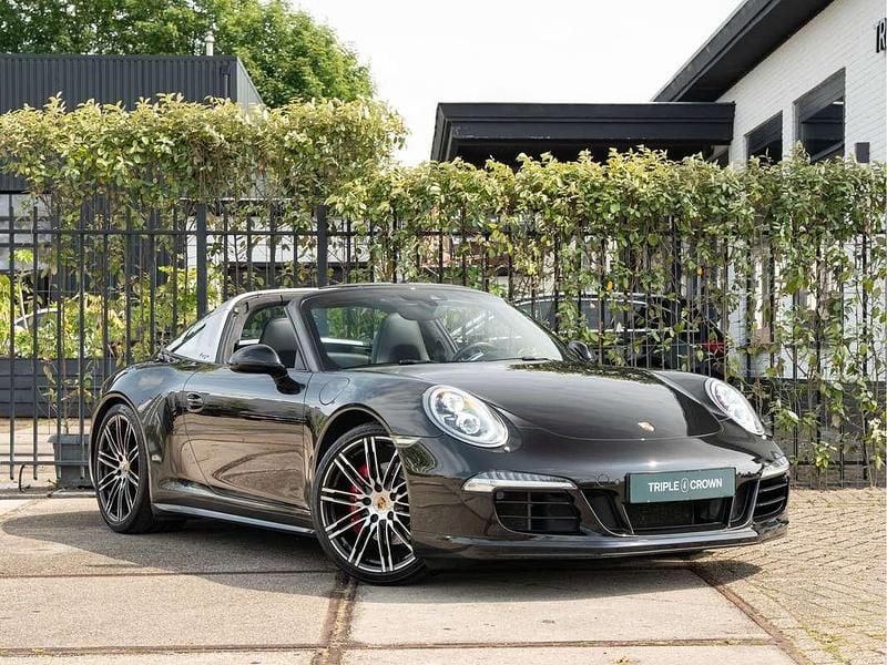 Zwart Gebruikt 2014 Porsche 911 Targa 4S Cabriolet | € 109.950 (Super prijs) - Afbeelding 1/4