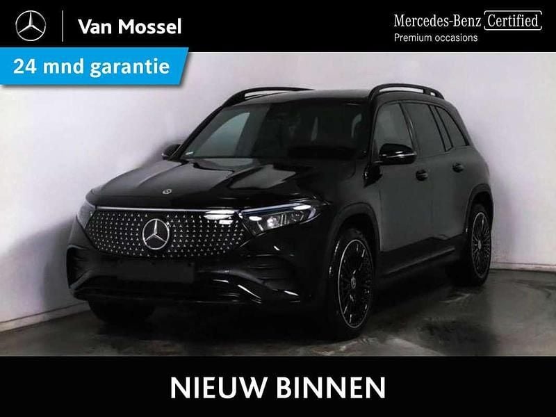 Zwart Gebruikt 2024 Mercedes EQB300 AMG line SUV | € 42.945 (Super prijs) - Afbeelding 1/4