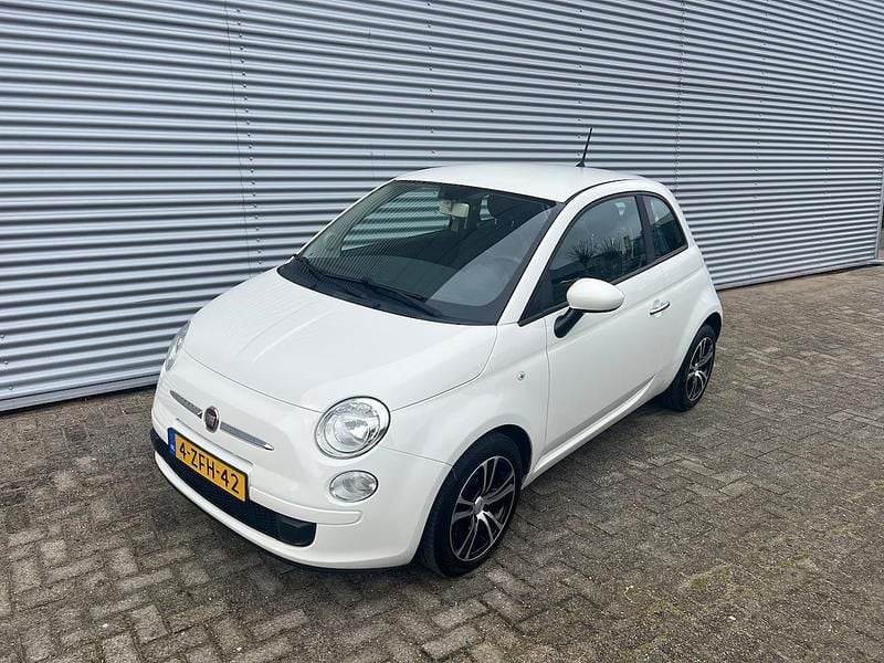 Wit Gebruikt 2014 Fiat 500 Pop Hatchback | € 5.450 (Super prijs) - Afbeelding 1/4