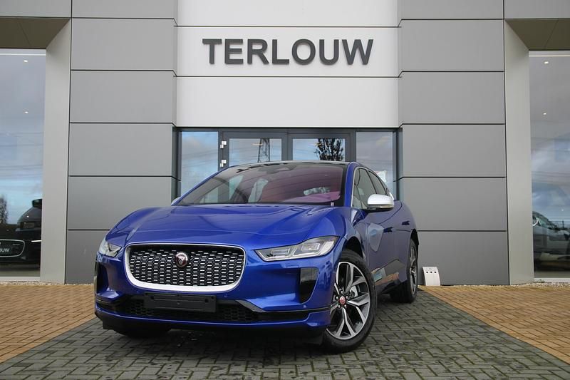 Blauw, metallic lak Gebruikt 2023 Jaguar I-Pace SUV | € 94.995 - Afbeelding 1/3