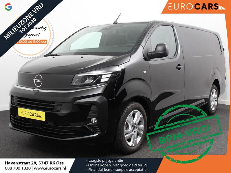 Zwart Nieuw 2024 Opel Vivaro S Van | € 30.900 (Eerlijke prijs) - Afbeelding 1/4