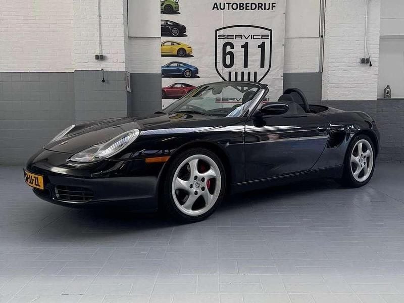 Occasion Porsche Boxster S 252 PK (185 kW) 2002 Zwart Cabriolet