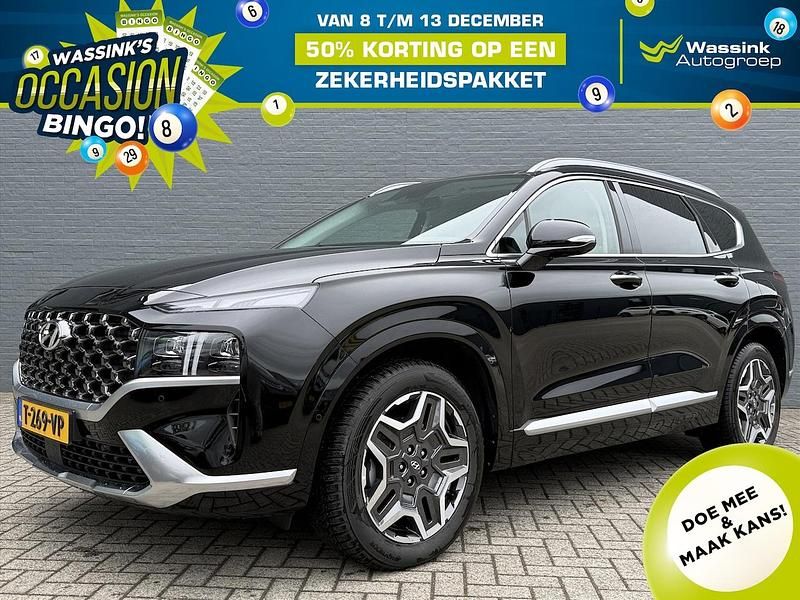 Zwart Gebruikt 2023 Hyundai Santa Fe Premium SUV | € 41.450 (Goede deal) - Afbeelding 1/4