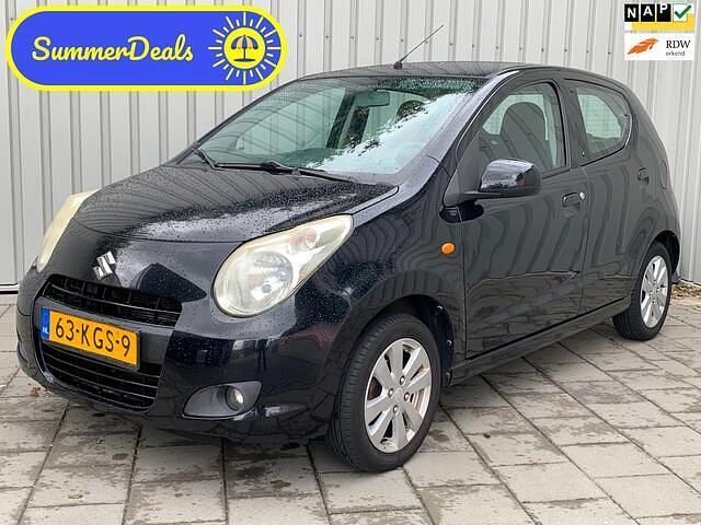 Zwart Gebruikt 2009 Suzuki Alto Exclusive Hatchback | € 3.745 (Eerlijke prijs) - Afbeelding 1/4