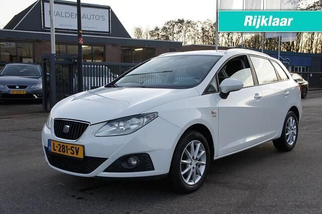 Wit Occasion 2010 Seat Ibiza ST Style Stationwagen | € 3.850 (Eerlijke prijs) - Afbeelding 1/4