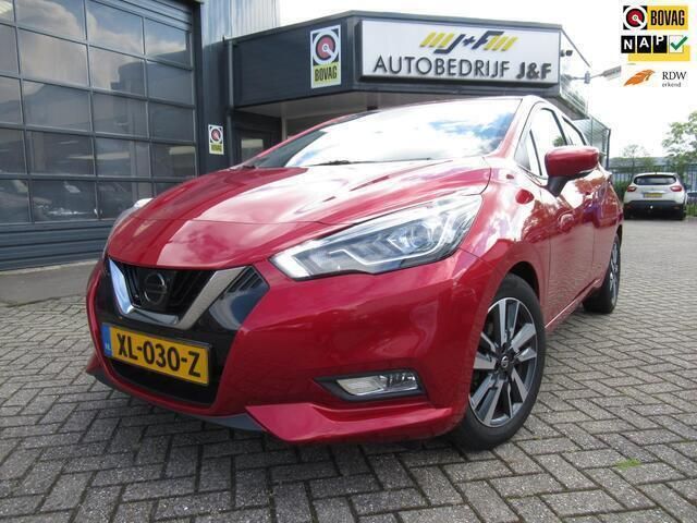 Rood Gebruikt 2019 Nissan Micra N-Way Hatchback | € 10.450 (Eerlijke prijs) - Afbeelding 1/4