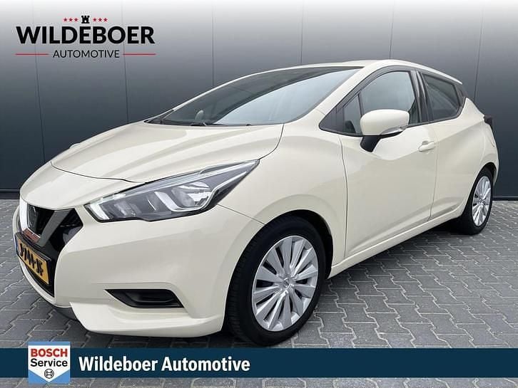 Wit Gebruikt 2020 Nissan Micra Acenta+ Hatchback | € 10.749 (Eerlijke prijs) - Afbeelding 1/4