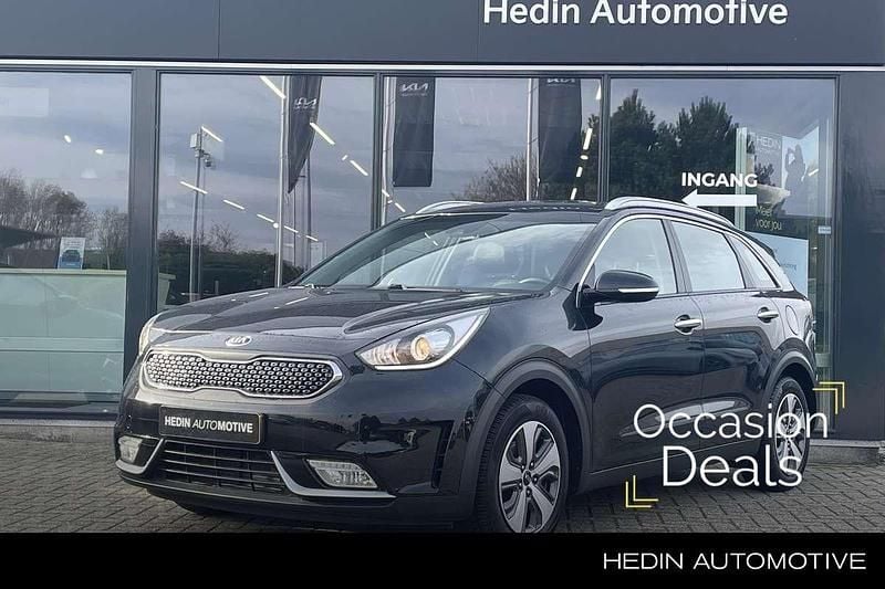 Zwart Occasion 2017 Kia Niro First Edition SUV | € 16.445 (Eerlijke prijs) - Afbeelding 1/3