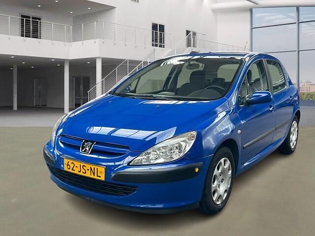 Blauw Gebruikt 2002 Peugeot 307 Hatchback | € 3.995 (Duur) - Afbeelding 1/4