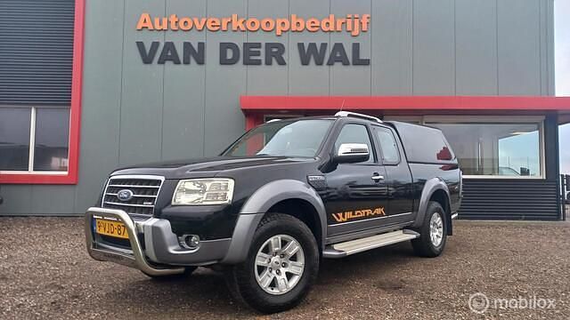 Zwart Gebruikt 2010 Ford Ranger Wildtrack Pickup | € 8.500 - Afbeelding 1/4