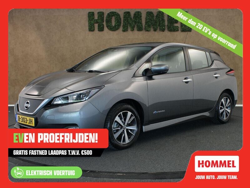 Grijs Gebruikt 2019 Nissan Leaf Acenta Hatchback | € 12.445 (Goede deal) - Afbeelding 1/4