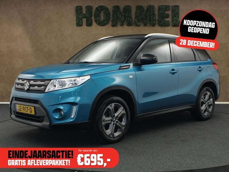 Blauw Gebruikt 2015 Suzuki Vitara Exclusive SUV | € 16.145 (Eerlijke prijs) - Afbeelding 1/4