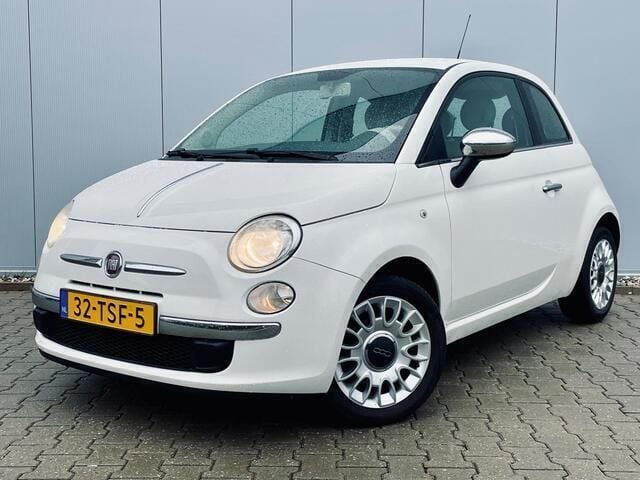 Wit Gebruikt 2012 Fiat 500 Easy Hatchback | € 3.999 (Goede deal) - Afbeelding 1/4