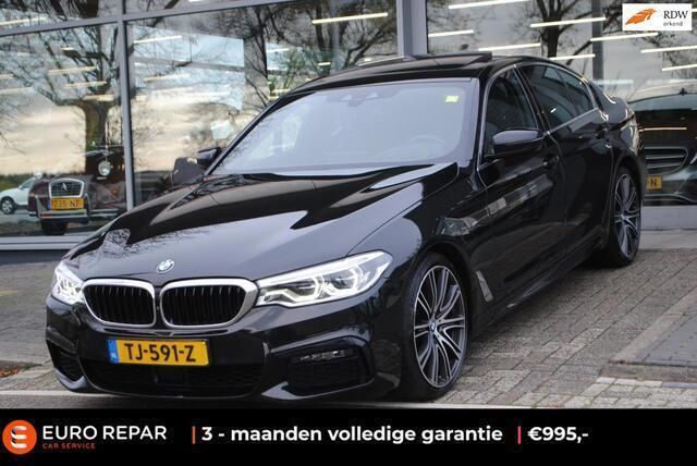 Zwart Gebruikt 2018 BMW 540 Executive Sedan | € 29.995 (Eerlijke prijs) - Afbeelding 1/4
