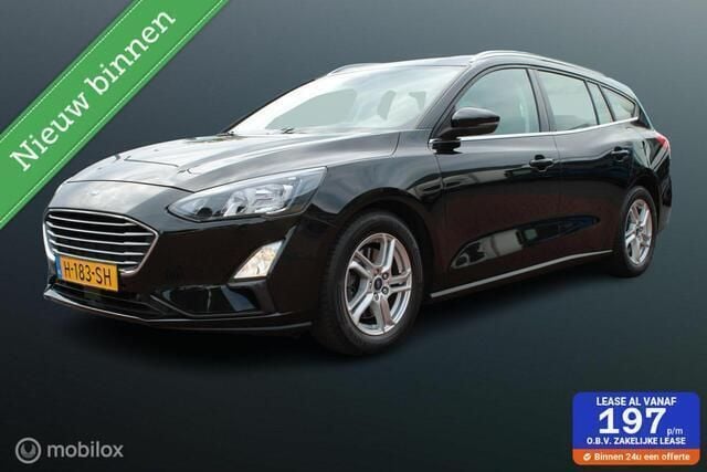 Zwart Gebruikt 2020 Ford Focus Business Edition Stationwagen | € 14.495 (Goede deal) - Afbeelding 1/4