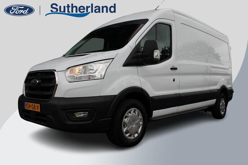 Wit Gebruikt 2020 Ford Transit Trend Van | € 15.900 (Super prijs) - Afbeelding 1/4