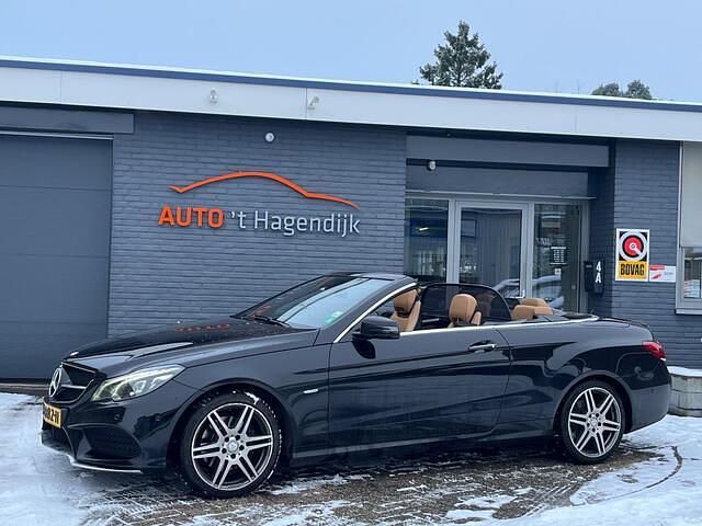 Occasion Mercedes E200 Ambition 184 PK (135 kW) 2017 Zwart Cabriolet