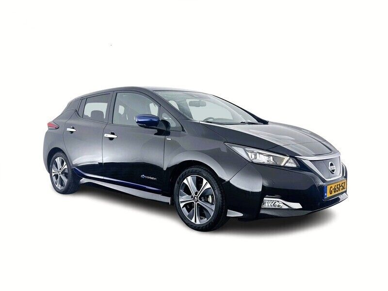 Zwart Gebruikt 2019 Nissan Leaf Comfort Hatchback | € 11.945 (Eerlijke prijs) - Afbeelding 1/4