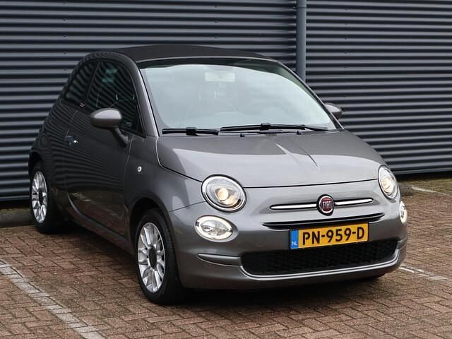 Occasion Fiat 500C Pop 60 PK (44 kW) 2017 Grijs (metallic) Cabriolet