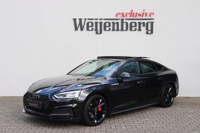 Zwart Gebruikt 2017 Audi A5 Sportback S-Line Hatchback | € 27.450 (Duur) - Afbeelding 1/4