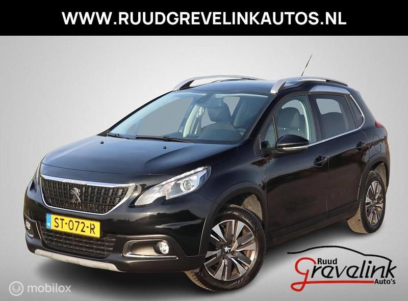 Zwart Occasion 2018 Peugeot 2008 Allure SUV | € 9.995 (Eerlijke prijs) - Afbeelding 1/4
