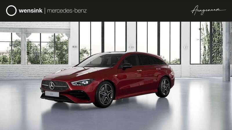 Rood Nieuw 2025 Mercedes CLA250e Shooting Brake Business Stationwagen | € 58.822 (Iets duurder) - Afbeelding 1/4