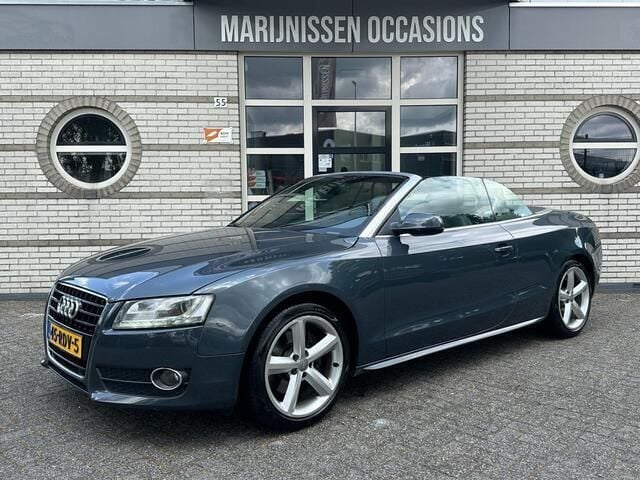 Grijs Gebruikt 2010 Audi A5 Cabriolet S-Line Cabriolet | € 12.950 (Goede deal) - Afbeelding 1/4