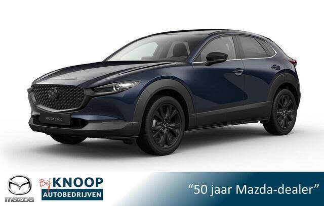 Blauw Nieuw 2025 Mazda CX-30 Nagisa SUV | € 40.790 (Eerlijke prijs) - Afbeelding 1/4