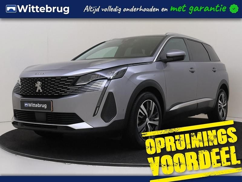 Grijs Gebruikt 2021 Peugeot 5008 Allure MPV | € 25.750 (Goede deal) - Afbeelding 1/3