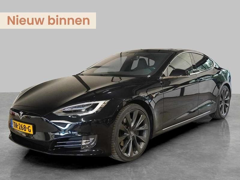 Zwart Gebruikt 2018 Tesla Model S Sedan | € 22.345 (Eerlijke prijs) - Afbeelding 1/4