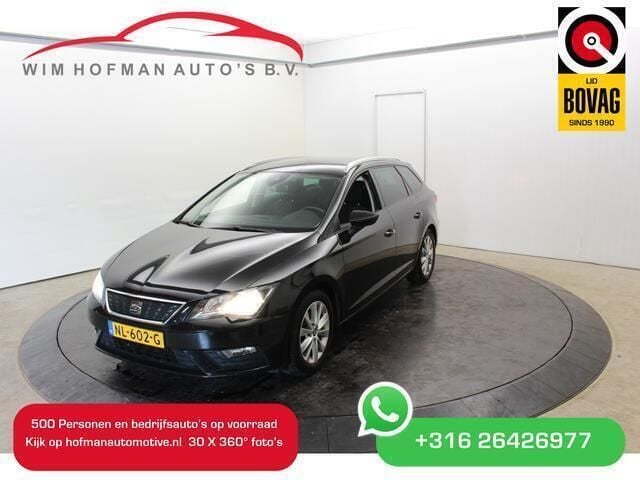Occasion Seat Leon ST Business 116 PK (85 kW) 2017 Zwart, metallic lak Stationwagen