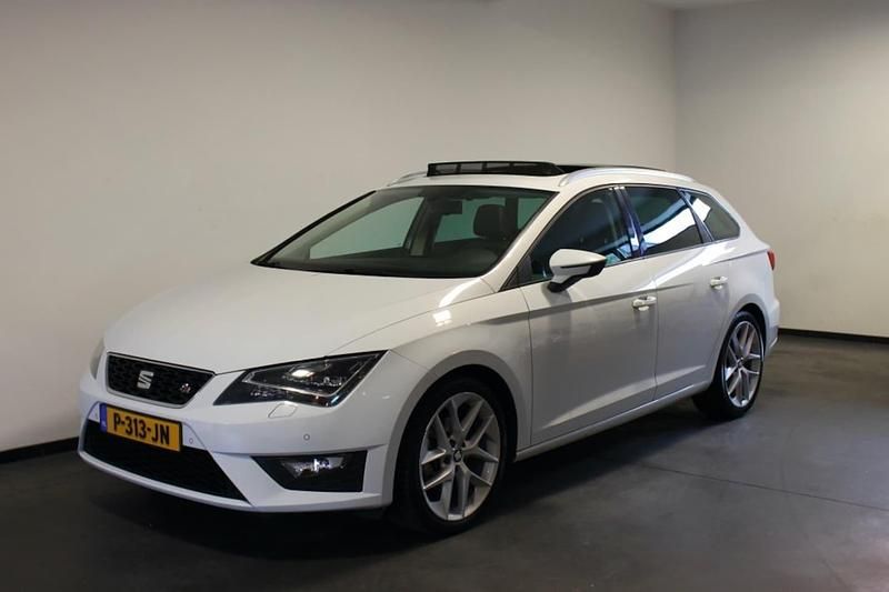 Occasion Seat Leon 125 PK (91 kW) 2015 Wit Stationwagen