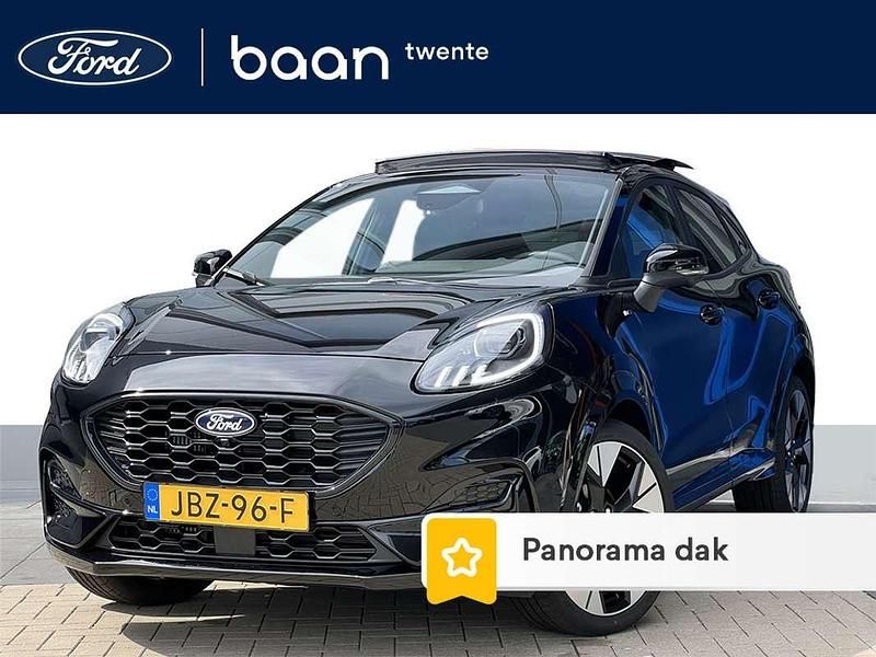 Zwart Nieuw 2025 Ford Puma ST-Line X SUV | € 37.800 (Eerlijke prijs) - Afbeelding 1/4