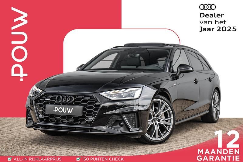 Zwart Gebruikt 2024 Audi A4 Competition Stationwagen | € 49.900 (Duur) - Afbeelding 1/4